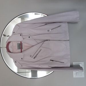 Levi's Vegan Leather XL Pink Moto Style Jacket